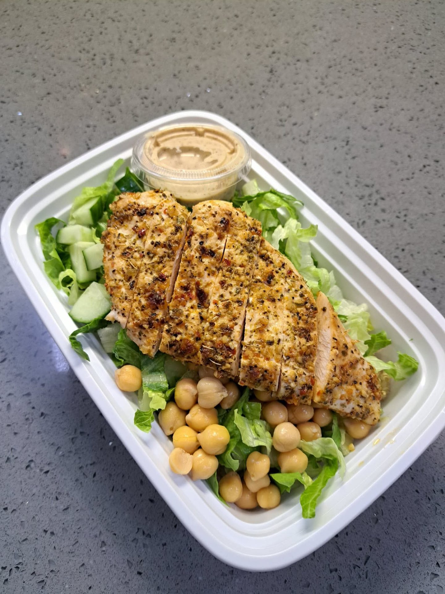 Chicken Quinoa Salad with Sesame Dressing